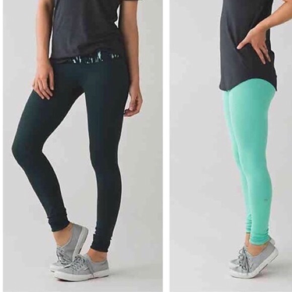 Lululemon reversible leggings - Picture 1 of 5